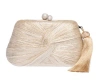Rafé New York Rafe New York Rosie Draped Clutch In Brown