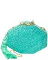 Rafe Sofia Clutch In Blue