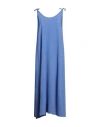 Raff Woman Maxi Dress Purple Size M Organic Cotton