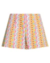 Raffaela D'angelo Woman Shorts & Bermuda Shorts Marigold Size S Cotton, Elastane In Yellow