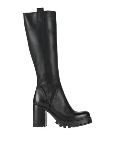 Raffaele Genga Woman Boot Black Size 8 Leather
