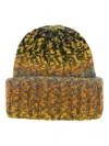 Raffaello Bettini Knitted Round-crown Beanie In Yellow