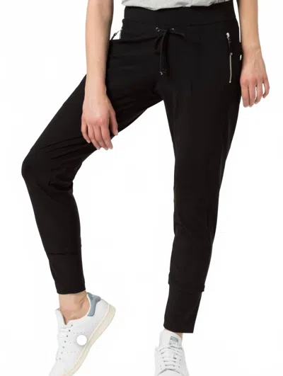 Raffaello Rossi Candy Jogger Pants In Black