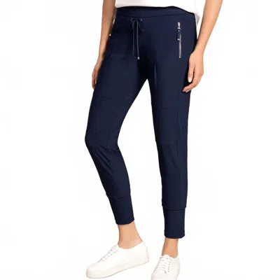 Raffaello Rossi Candy Jogger Pants In Marine In Blue