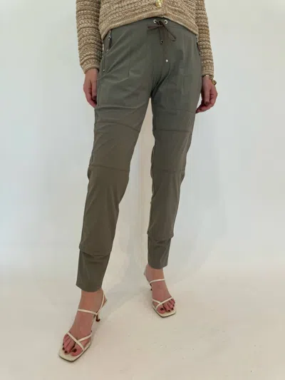Raffaello Rossi Candy Pant In Green Grey