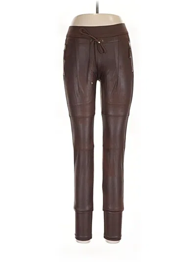 Pre-owned Raffaello Rossi Casual Pants In Brown