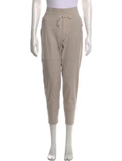Pre-owned Raffaello Rossi Nylon Straight Leg Pants In Neutrals