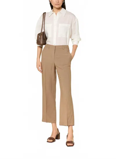 Raffaello Rossi Olessa 7/8 Pants In Toffee In Brown