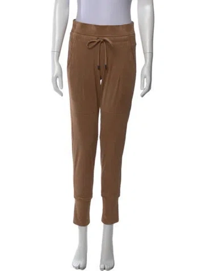 Pre-owned Raffaello Rossi Skinny Leg Pants In Brown