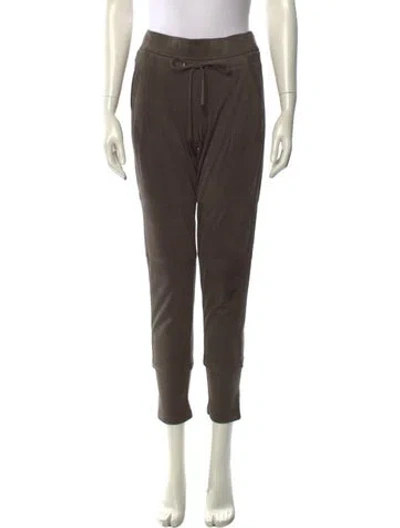 Pre-owned Raffaello Rossi Skinny Leg Pants In Green
