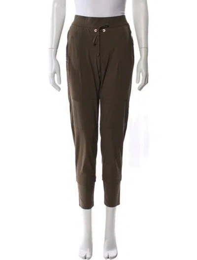 Pre-owned Raffaello Rossi Skinny Leg Pants In Green