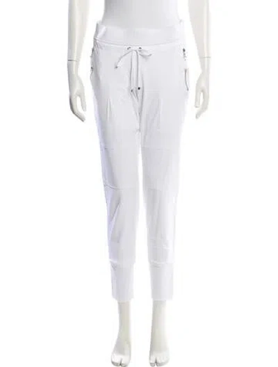 Pre-owned Raffaello Rossi Skinny Leg Pants In White