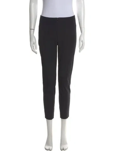 Pre-owned Raffaello Rossi Straight Leg Pants In Black