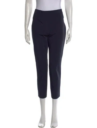 Pre-owned Raffaello Rossi Straight Leg Pants In Black