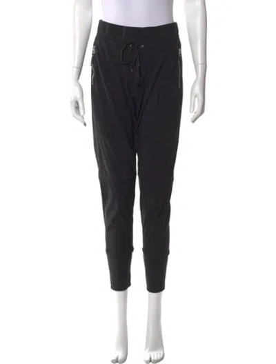 Pre-owned Raffaello Rossi Straight Leg Pants In Black