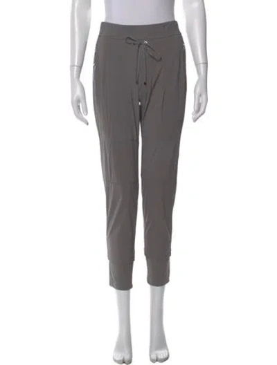 Pre-owned Raffaello Rossi Straight Leg Pants In Gray