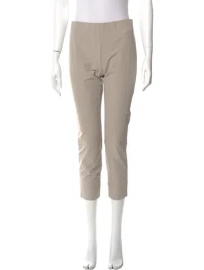 Pre-owned Raffaello Rossi Straight Leg Pants In Neutral