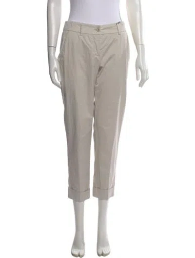 Pre-owned Raffaello Rossi Straight Leg Pants W/ Tags In Neutral