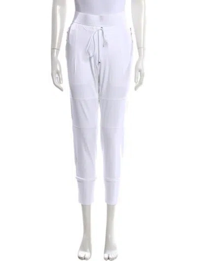 Pre-owned Raffaello Rossi Straight Leg Pants In White