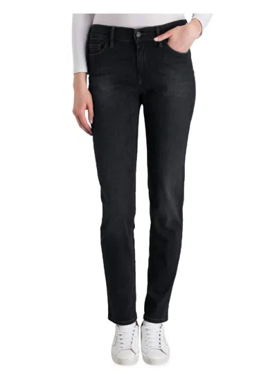 Raffaello Rossi Vic 7/8 Black Jeans In Grey