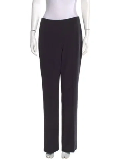 Pre-owned Raffaello Rossi Wide Leg Pants In Black
