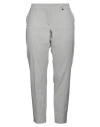 Raffaello Rossi Woman Pants Light Grey Size 14 Polyester, Viscose, Elastane In Gray