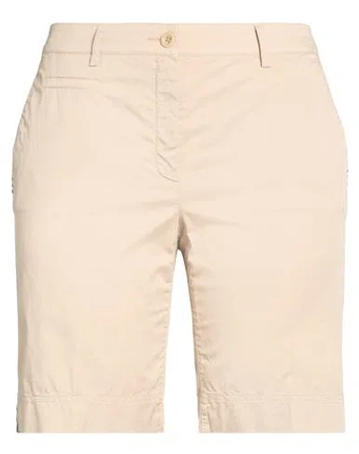 Raffaello Rossi Woman Shorts & Bermuda Shorts Beige Size 12 Cotton, Elastane In Neutral