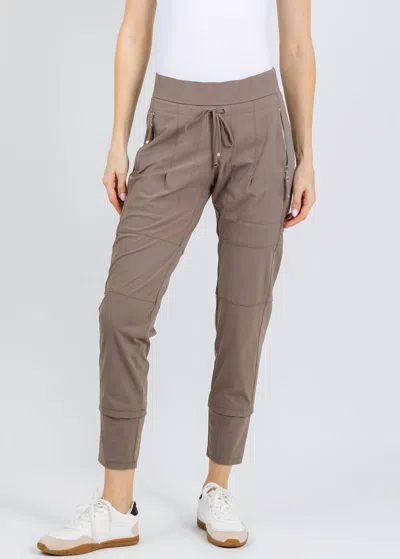 Raffaello Rossi Women's Candy Pants In Taupe In Gold