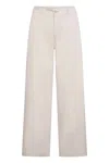 Raffaello Rossi Women's Yuki Cool Twill Pant In Chalk In White