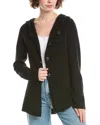 Raffi Hooded Wool & Cashmere-blend Blazer In Black