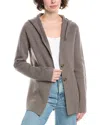 Raffi Hooded Wool & Cashmere-blend Blazer In Neutral