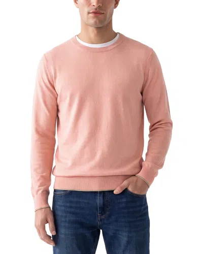 Raffi Jersey Crewneck Sweater In Pink