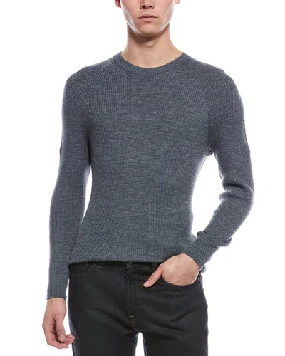 RAFFI RAFFI RAGLAN WOOL-BLEND CREWNECK SWEATER