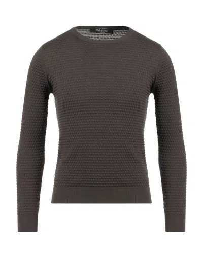 Raffo Sweaters In Brown