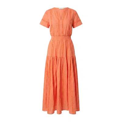 Raffya Women's Candice Flutter Sleeve Maxi Dress In Orange