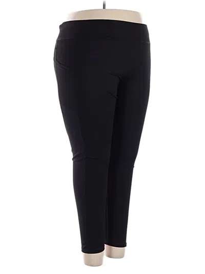 Pre-owned Rag Active Pants In Black