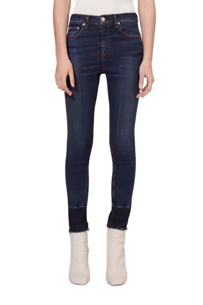 Rag & Bone 10 Inch Capri Jean In Stanwix In Multi