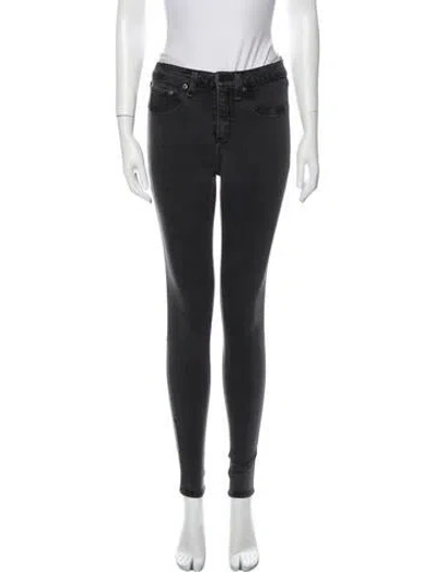 Pre-owned Rag & Bone 10 Inch Skinny Skinny Leg Jeans In Gray