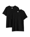 Rag & Bone 2 Pack Classic Flame Tee In Black