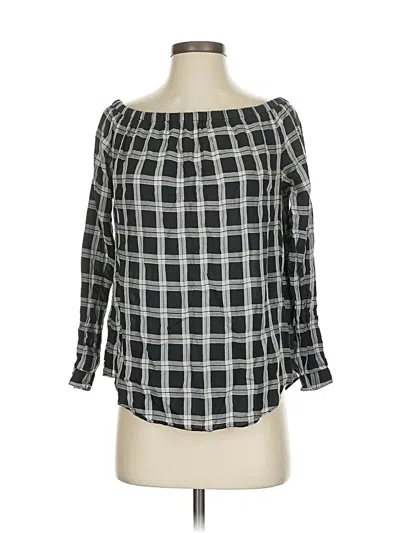 Pre-owned Rag & Bone 3/4 Sleeve Blouse In Black