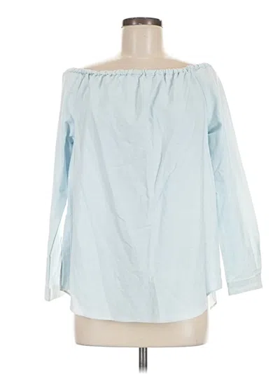 Pre-owned Rag & Bone 3/4 Sleeve Blouse In Blue