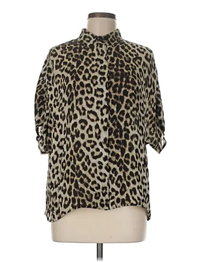 Pre-owned Rag & Bone 3/4 Sleeve Blouse In Brown