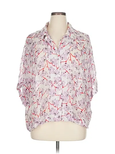Pre-owned Rag & Bone 3/4 Sleeve Blouse In Pink