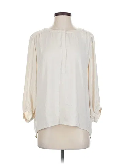Pre-owned Rag & Bone 3/4 Sleeve Blouse In White