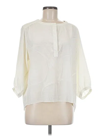 Pre-owned Rag & Bone 3/4 Sleeve Blouse In White
