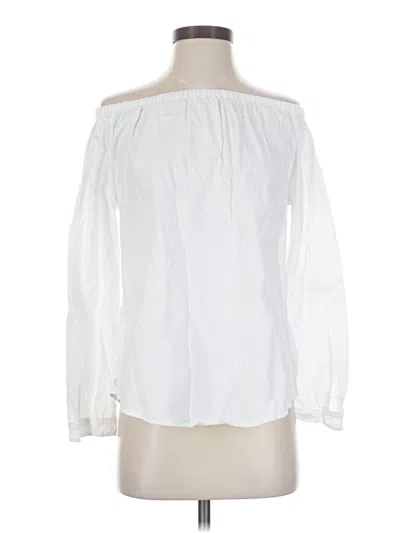 Pre-owned Rag & Bone 3/4 Sleeve Blouse In White