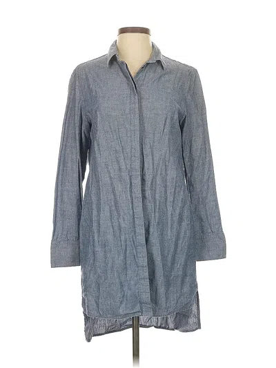 Pre-owned Rag & Bone 3/4 Sleeve Button Down Shirt In Gray