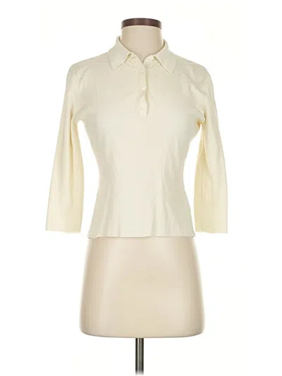 Pre-owned Rag & Bone 3/4 Sleeve T-shirt In White