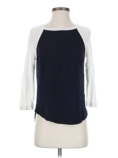 Pre-owned Rag & Bone 3/4 Sleeve Top In Blue