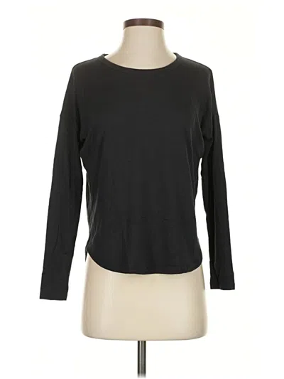 Pre-owned Rag & Bone 3/4 Sleeve T-shirt In Black